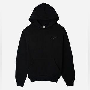 Sporty & Rich Classic Black Hoodie, Size XL, Good condition